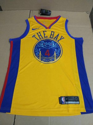 4 Cook The Bay Golden State Warriors City Edition Maillot Jaune